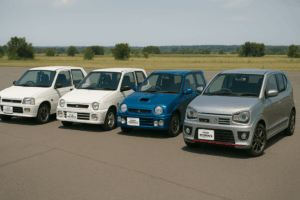 歴代アルトワークスの進化と魅力 – 軽スポーツの象徴そして加速力!