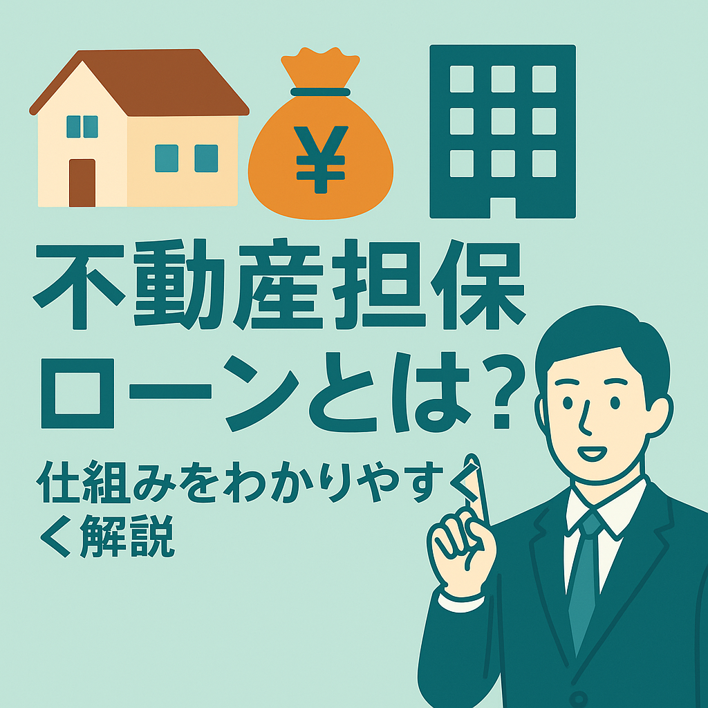 不動産担保ローンとは?仕組みをわかりやすく解説【2025年最新版】