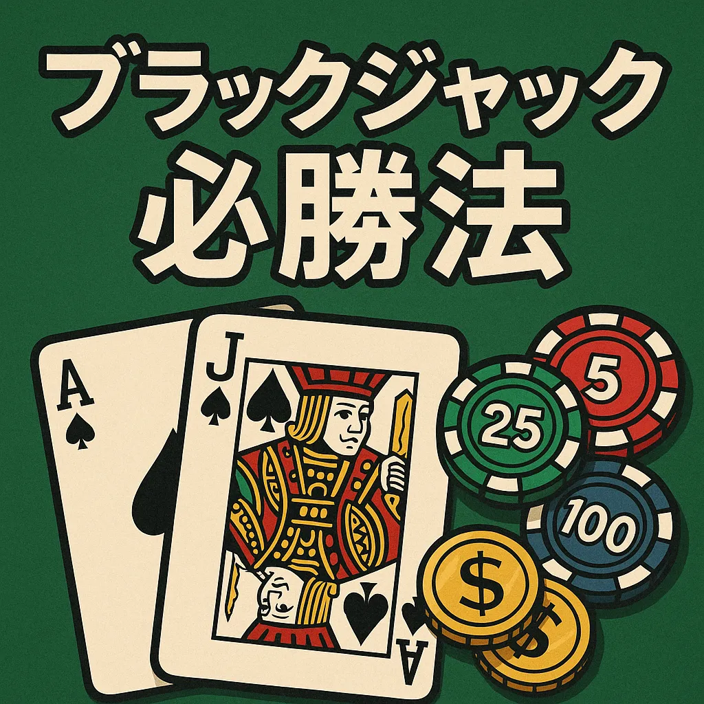 ブラックジャック必勝法|運を味方にする戦略と勝ち続けるプレイスタイル