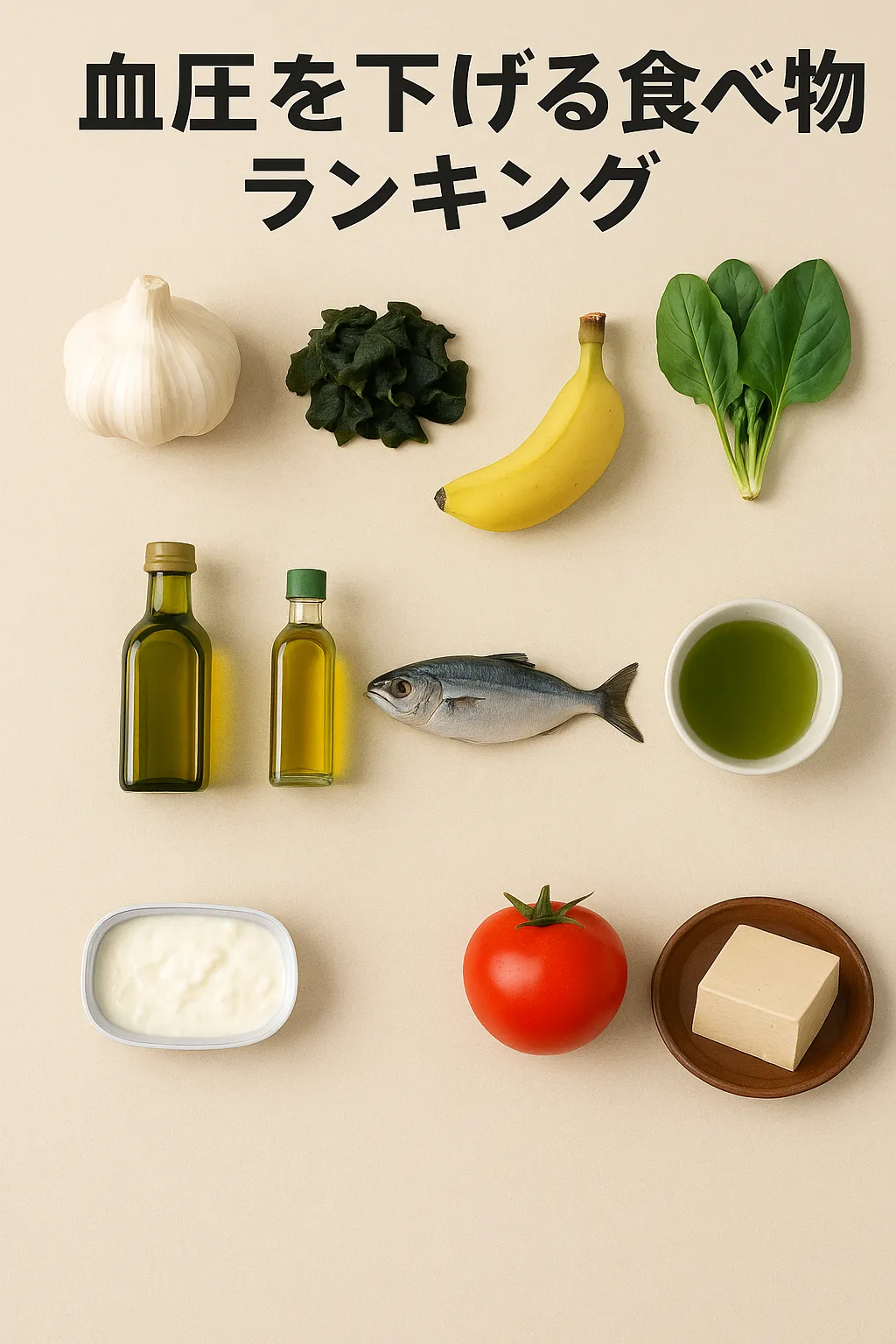 血圧を下げる食べ物ランキング|医師も注目する効果的な食品ベスト10