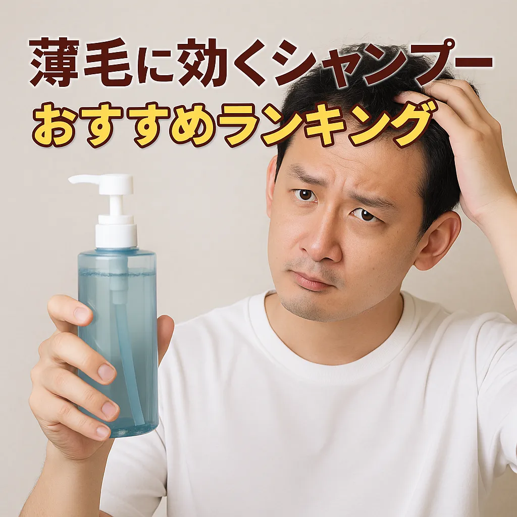 薄毛に効くシャンプーおすすめランキング【2025年最新版】