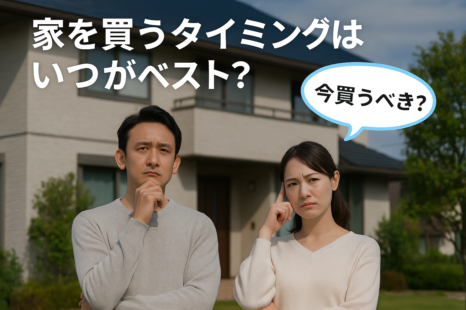 家を買うタイミングはいつがベスト?【2025年最新版・完全ガイド】