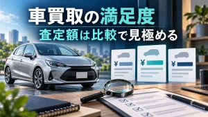 車買取会社の満足度1位なら高く売れる？2026年調査の見方と査定比較の手順