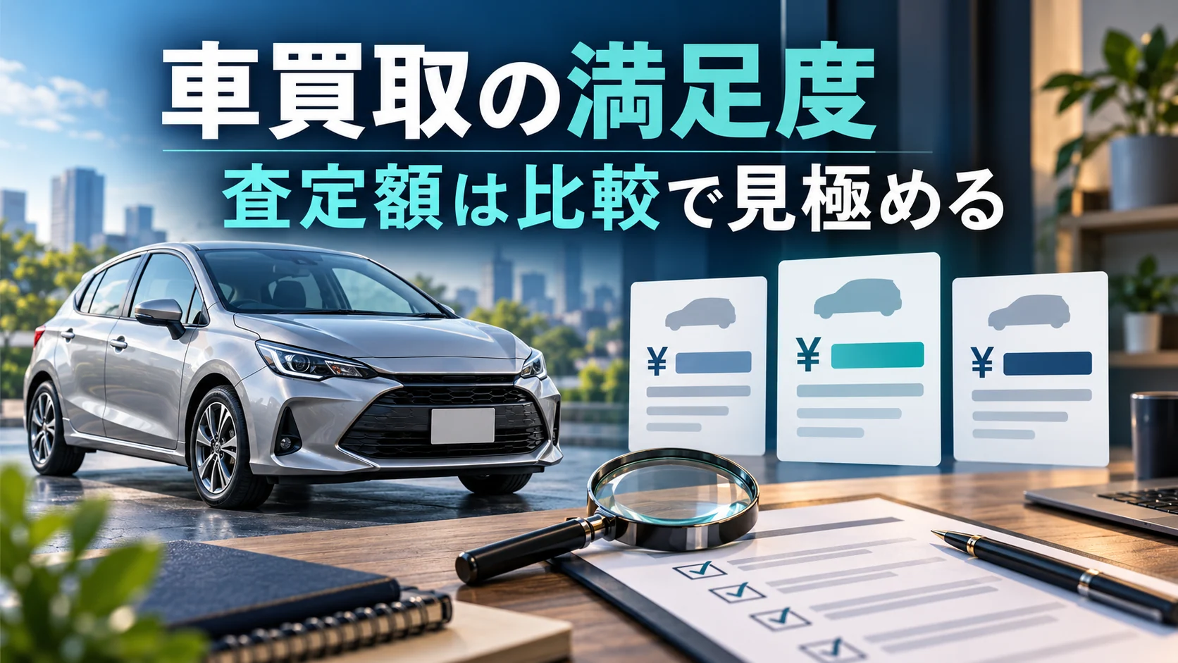車買取会社の満足度1位なら高く売れる?2026年調査の見方と査定比較の手順