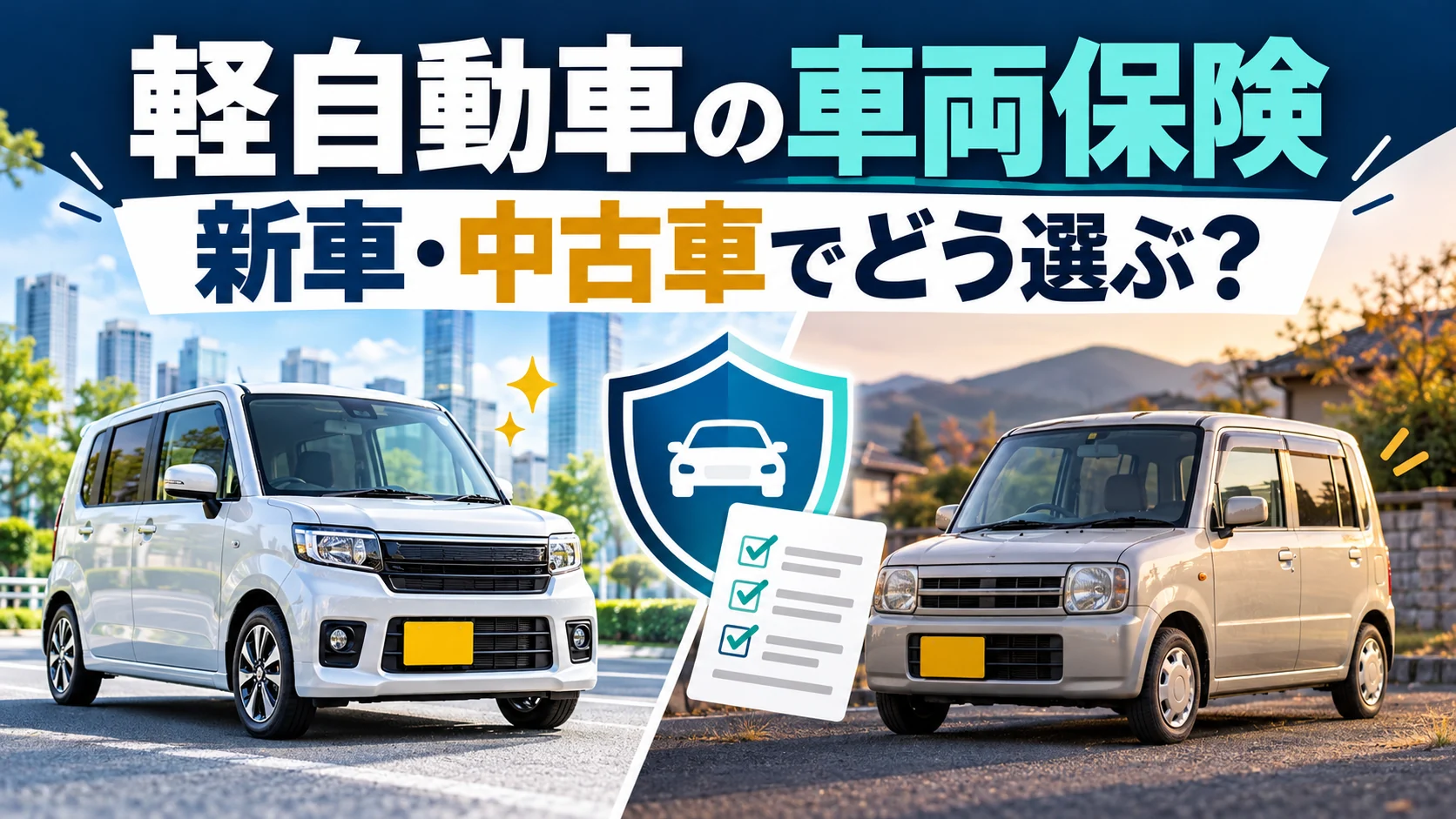 軽自動車に車両保険は必要？新車・中古車で迷ったときの判断と見積もり比較